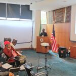 Dr. Iliya Abubakar Garba, The Executive Director Finance and Administration, North East Development Commission (NEDC) making presentation during the Nigeria-USA Business & Investment Summit -2